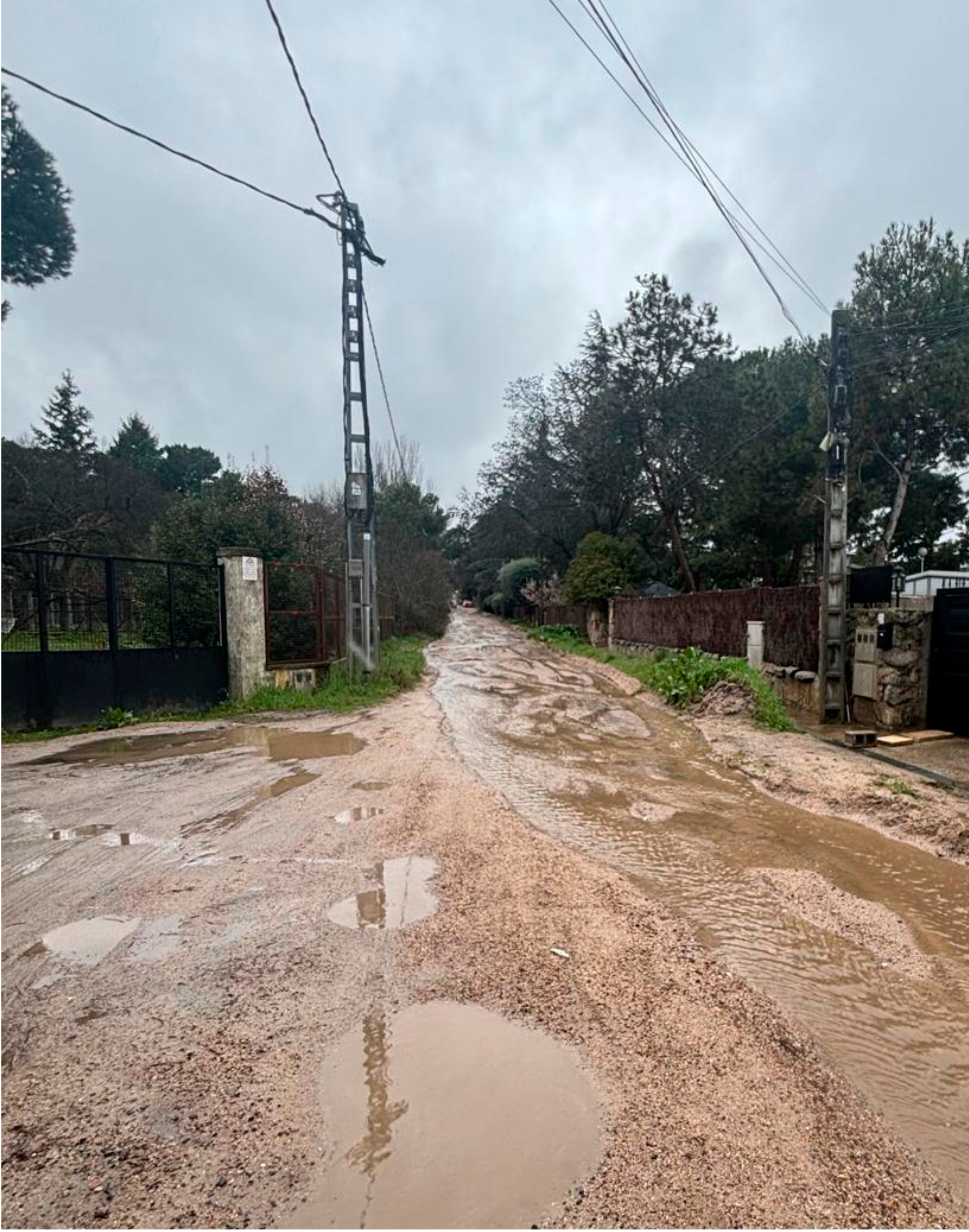 Calles de Lodo en Montencinar